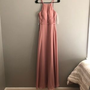 Azazie Melinda Bridesmaid Dress - Dusty Rose